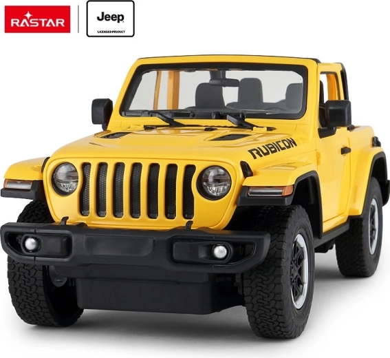 Rastar Jeep Wrangler JL fjernstyret RC-bil 1:14 sort