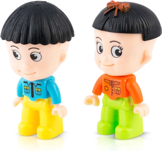 Figurer og klistermærker til rolleleg