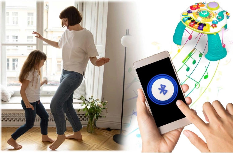 Bluetooth-forbindelse og musikalsk underholdning