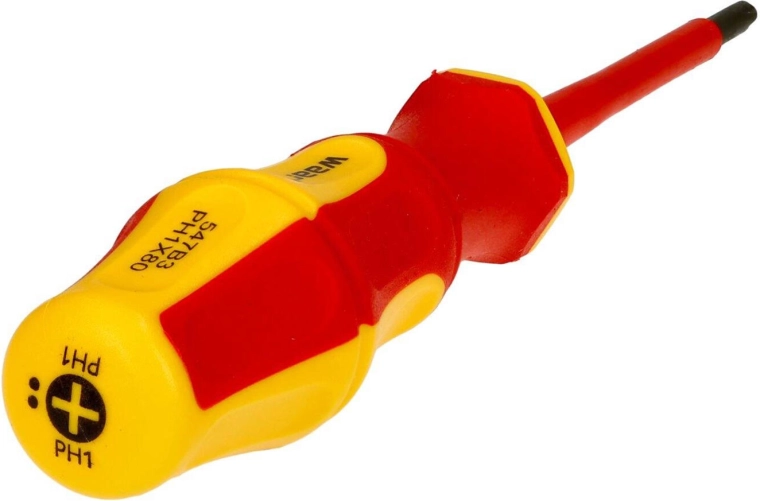 Holdbart CrV-stål og præcis PH1-spids