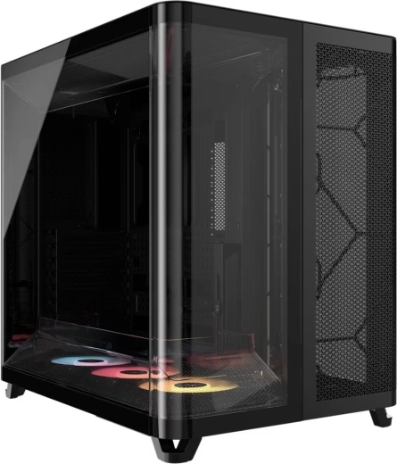 Mid-tower computerkabinet AIR 5400 RS‑R ARGB, sort
