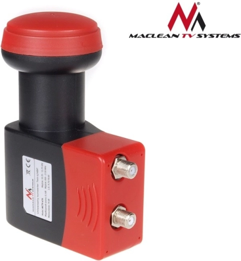 Satellit twin LNB MACLEAN MCTV-670 med høj forstærkning