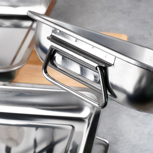 Sammenklappelige håndtag for sikker transport