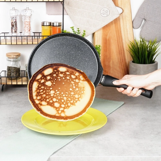 Nonstick granitoverflade for nem vendning