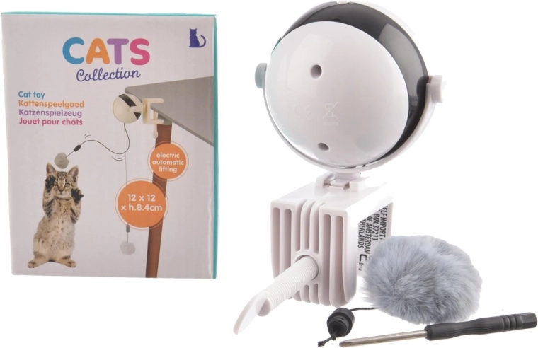 Interaktiv elektrisk bold til katte