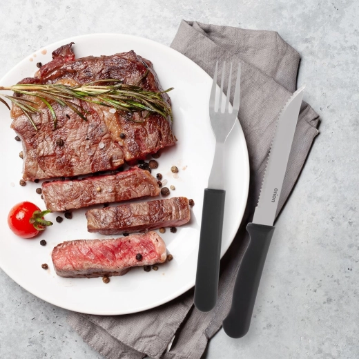 Ideel til steaks og grillet kød
