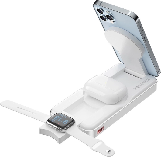 Oplad op til tre enheder samtidigt