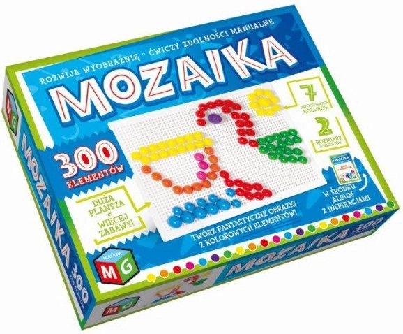 Kreativ mosaik for børn – 300 dele