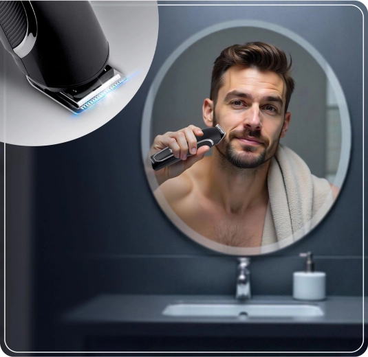 Præcise stålblade uden at hive