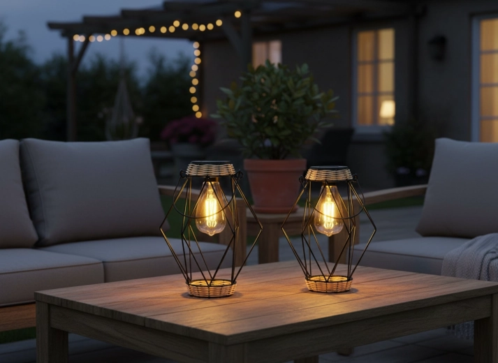 Stilfuldt metaldesign til udendørs brug