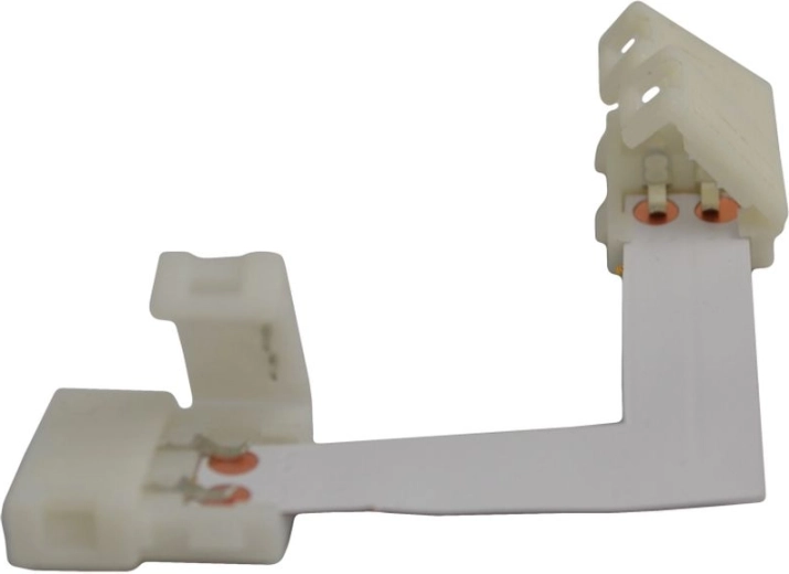 Solight retvinklet forbindelsesstik til LED-strips 8 mm - 1 stk.