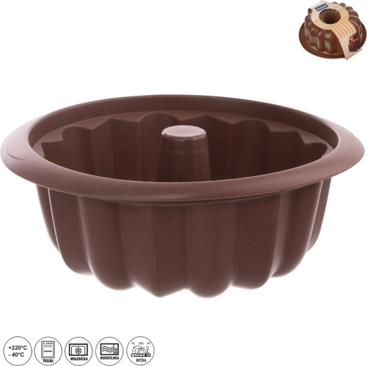 Silikoneform til kuglekage Sillinie 26 cm