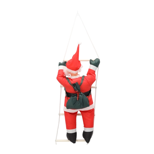 Markant 3D-motiv “klatrende Santa”