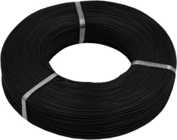 Silikone-strømkabel MSP 16 AWG 1,3 mm² 1 m sort - 1 stk.