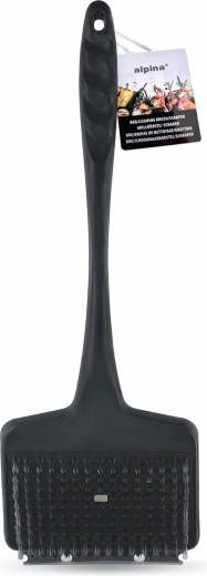 Grillbørste 44 × 13 cm sort