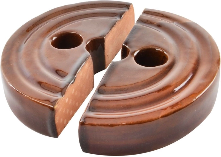 Todelt design med huller for nem indsætning