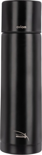 Termokande TERMO i rustfrit stål, 700 ml, sort