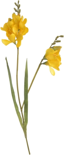 Kunstig blomst – Freesia gul 54 cm