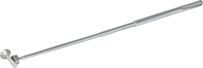 Teleskopisk magnetisk griber med krog