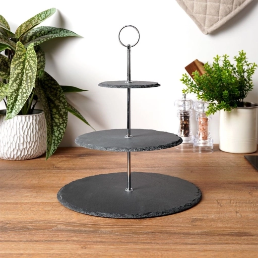 Naturlig skifer og stabilt metal