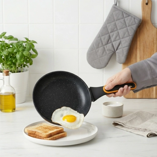 Non-stick granitoverflade til sund madlavning