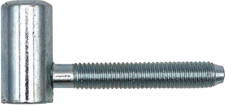 Øvre del af dørhængsel 60/10 M8 50 mm blå zink (10 stk)
