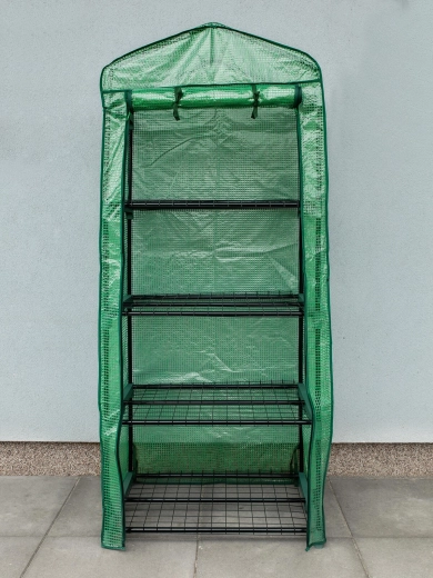 Fire hylder for pladsbesparelse