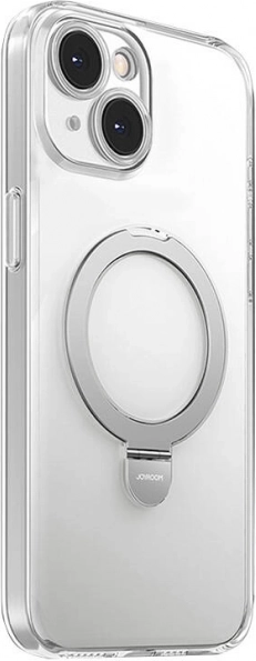 Magnetisk beskyttelsescover til iPhone 15 gennemsigtigt