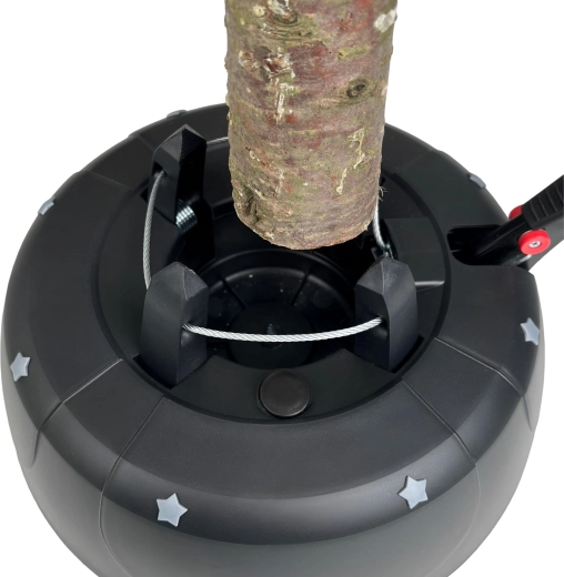 Automatisk stålfastgørelse af stammen