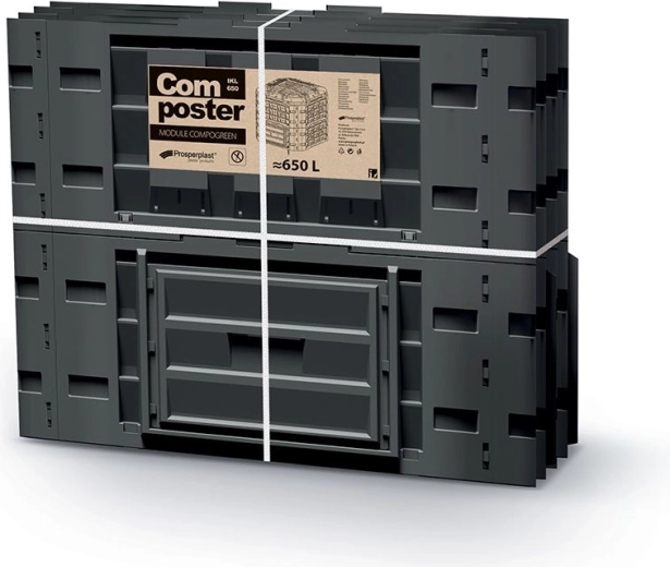Enorm kapacitet på 650 l til hele sæsonen