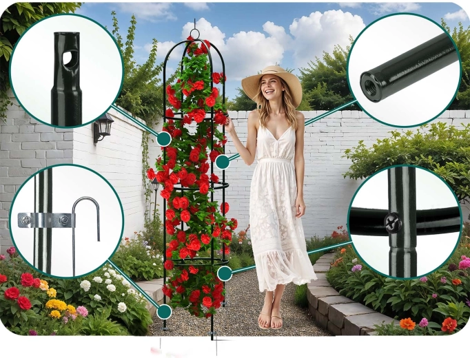 Holdbar metalkonstruktion med pulverlakering