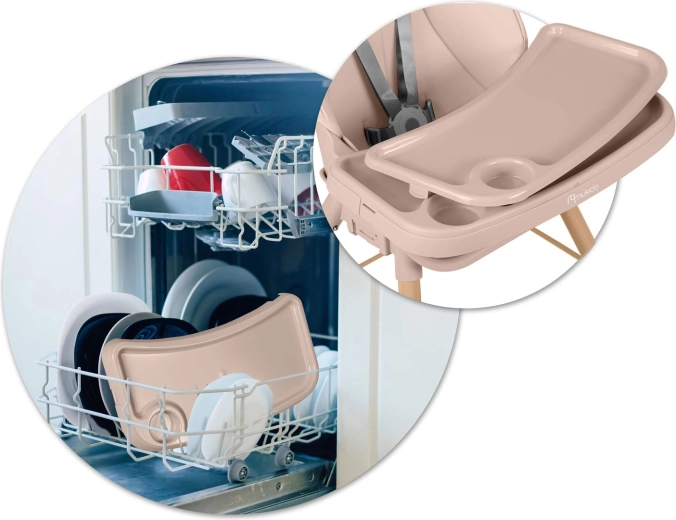 Nem rengøring takket være aftagelig bakkeindsats