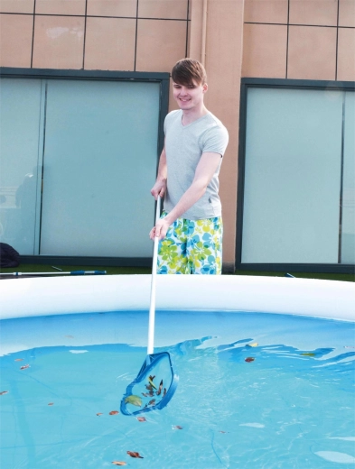 Fint bladnet for en ren vandoverflade