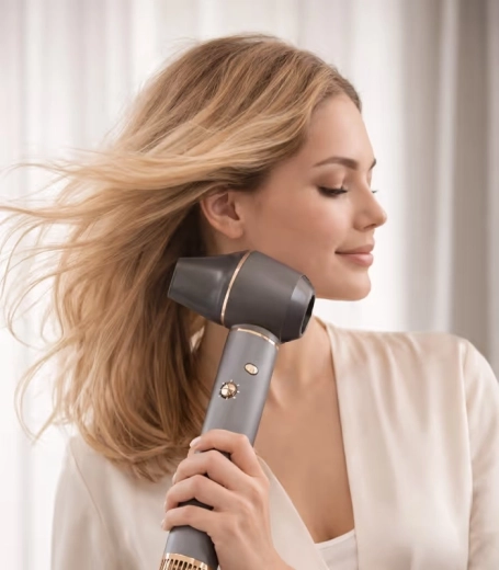 Fuld kontrol: 3 temperaturer, 3 hastigheder og kold luft