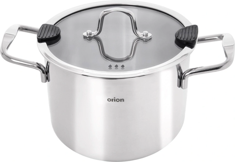 Holdbart rustfrit stål 304 og glaslåg