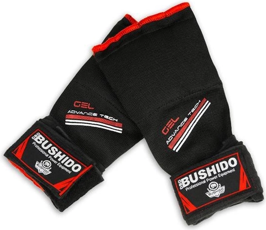 Gelové boksehandsker DBX Bushido røde – S/M