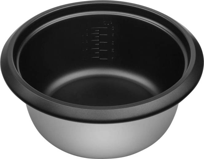 Beholder med non-stick-overflade