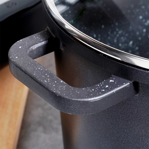 Glaslåg med dampventil