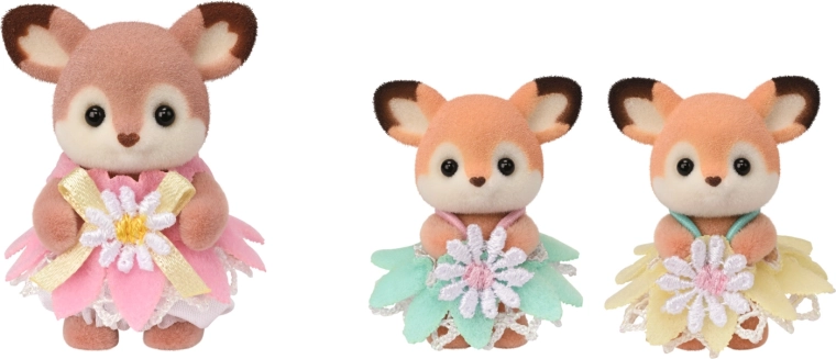 Bløde figurer med detaljerede kjoler