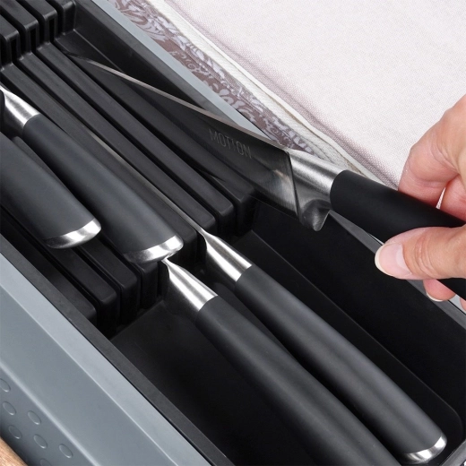 Sikker opbevaring af op til 9 knive