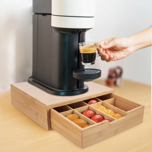 Stabil sokkel til kaffemaskine