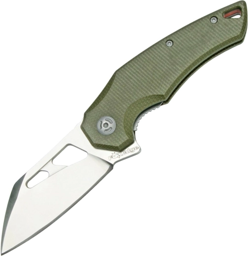 Fox Knives Atrax MOD Edge foldekniv (lommekniv) 8 cm grøn micarta
