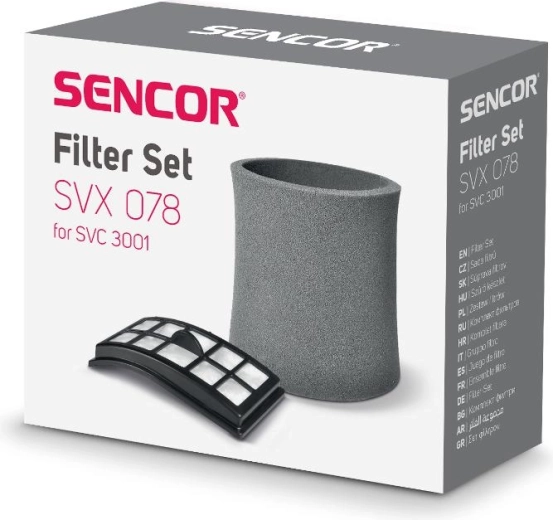 Sencor sæt med udskiftningsfiltre til SVC 3001