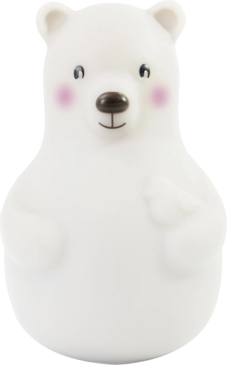 Beredende hvidt lys med to intensiteter