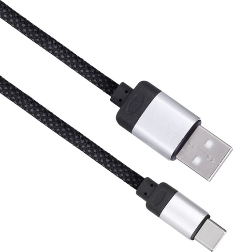 Solight magnetisk kabel USB-A til USB-C 1 m