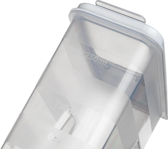 Præcis opmåling takket være skala for hver 250 ml