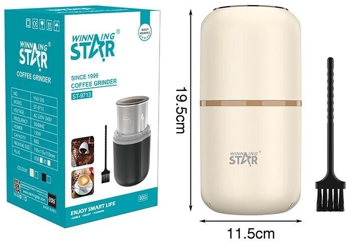 WinningStar elektrisk kaffekværn 150 W