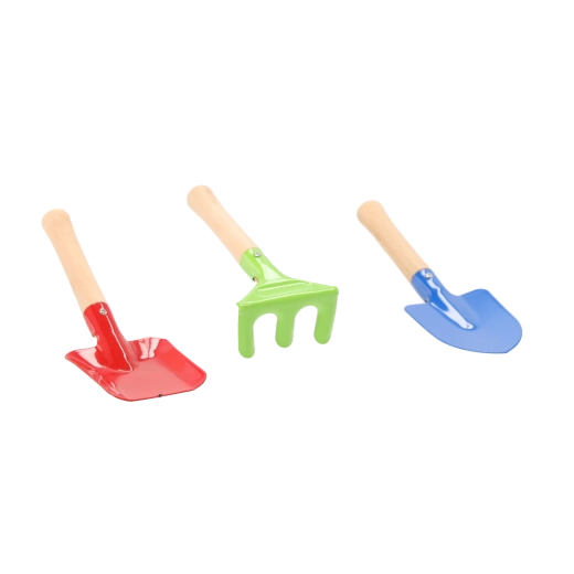 Holdbare metalhoveder og træhåndtag