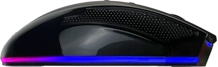 RGB-belysning med effekter og DPI-indikator