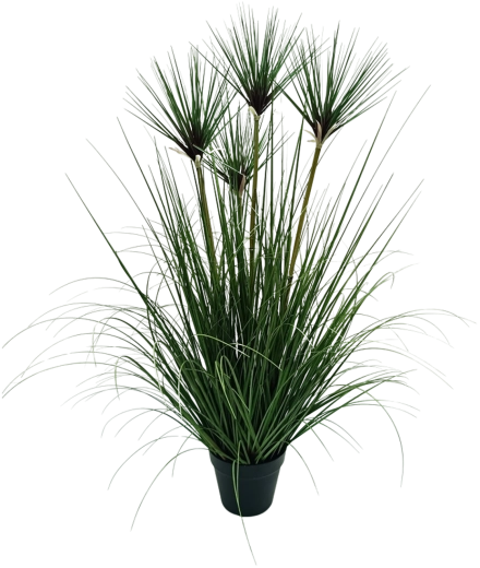 Kunstig dekorativ papyrusplante i potte, 95 cm Garden Line